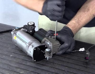 Ремонт компрессора пневматической подвески VW Touareg